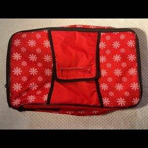 Christmas Snowflake Patterned Cooler Insulated Bag
